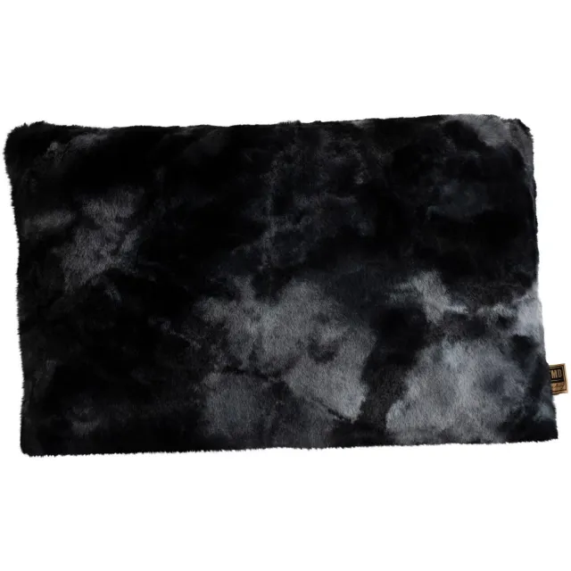 PTMD Sierkussen Linde - Zwart - 60x10x40cm