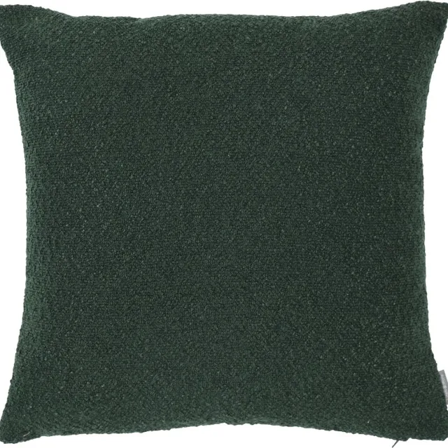 Mars & More King Bouclé - sierkussen - thijm groen - 45 x 45 cm