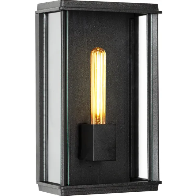 KS Verlichting Capital Muurlamp Vlak Zwart Extra Large