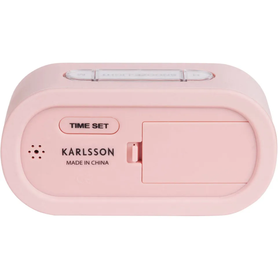 Karlsson Gummy wekker lichtroze, foto 2