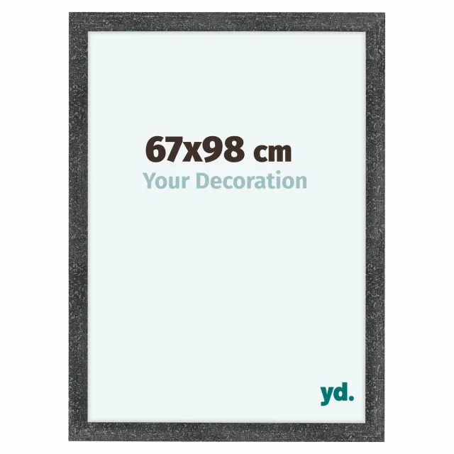 yd. Your Decoration - Fotolijst 67x98 cm - MDF - Grijs Geveegd - Como