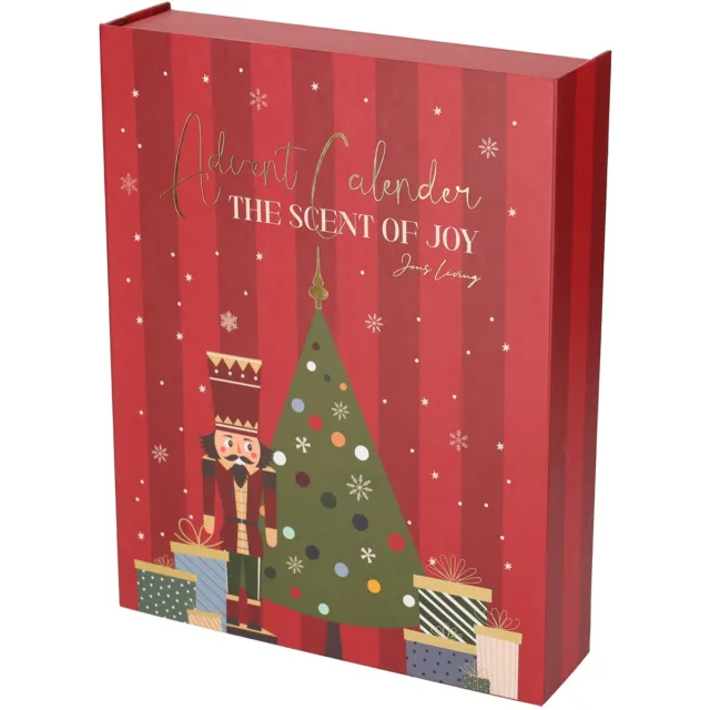 JENS Living Adventskalender Scent of Joy Kerst Rood