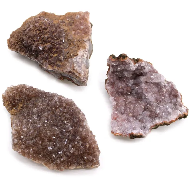AW Gifts Amethist (circa 20 stuks) Minerale Exemplaren multicolor