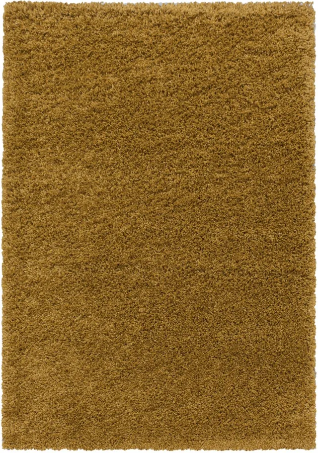 Muratap Monaco Soft Shaggy Hoogpolig Vloerkleed Goud- 80x150 CM