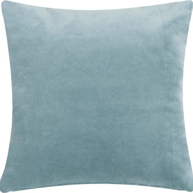 Mars & More Solid Velvet - sierkussen - 45 x 45 cm Groen