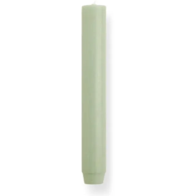Rustik Lys Dinerkaarsen Kaarsen Doos 20 stuks Sage Groen 2.6x18 cm