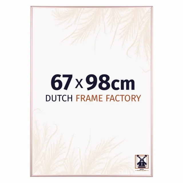 Dutch Frame Factory Fotolijst 67x98 cm - Aluminium - Koper - Kampen