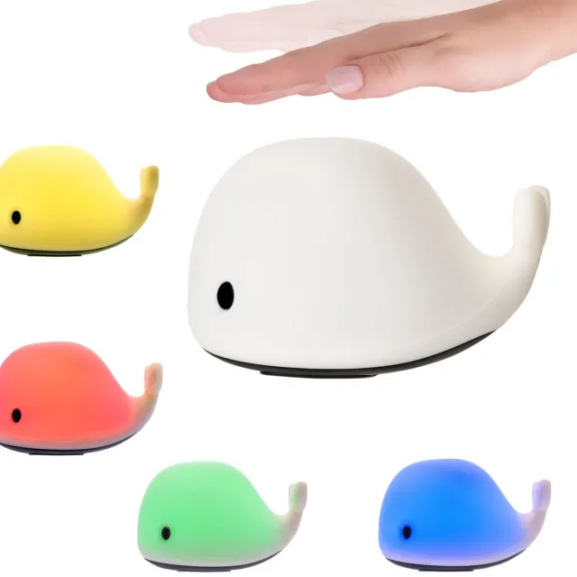 Pauleen Paulmann Pauleen Nachtlamp Accu Whale 146x110 mm RGBW+ Wit Silicon