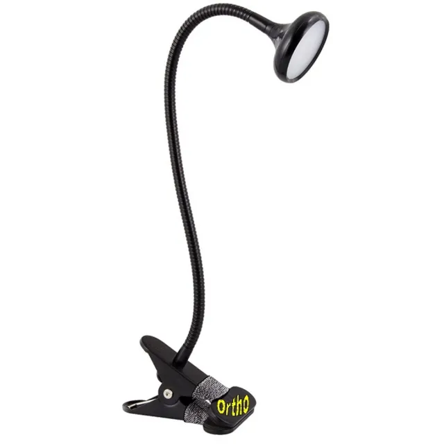 +Ortho Ortho® - Bureaulamp met klem - Verstelbaar - Wit/Natuurlijk/Warm Wit licht - Leeslamp - Zwart