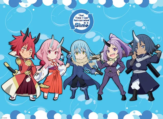 ABYSTYLE Poster Slime - Chibi Characters 52x38cm Divers