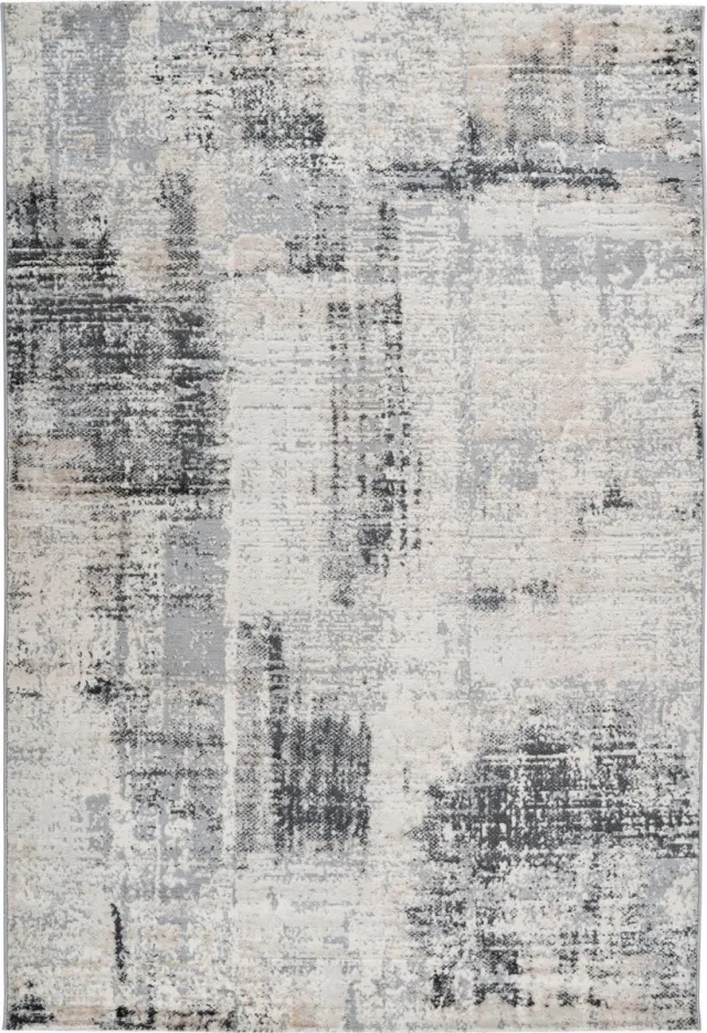 Obsession Grijs vloerkleed - 120x170 cm - A-symmetrisch patroon - Modern