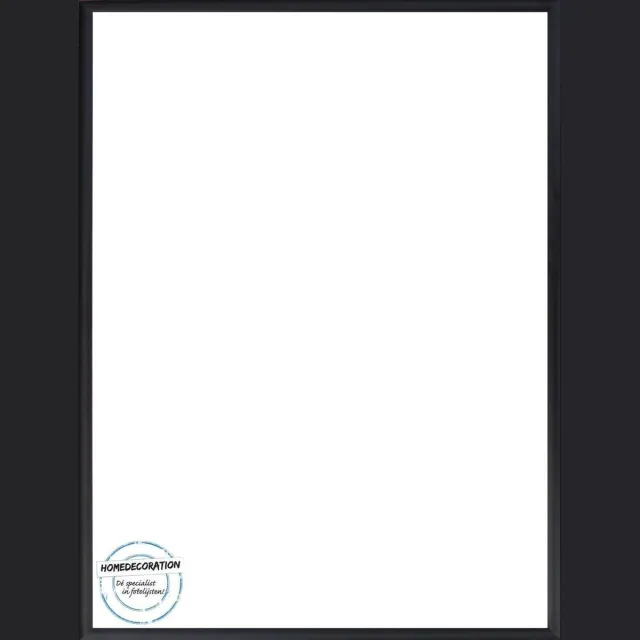 Homedecoration Almelo – Fotolijst – Fotomaat – 38 x 40 cm – Zwart