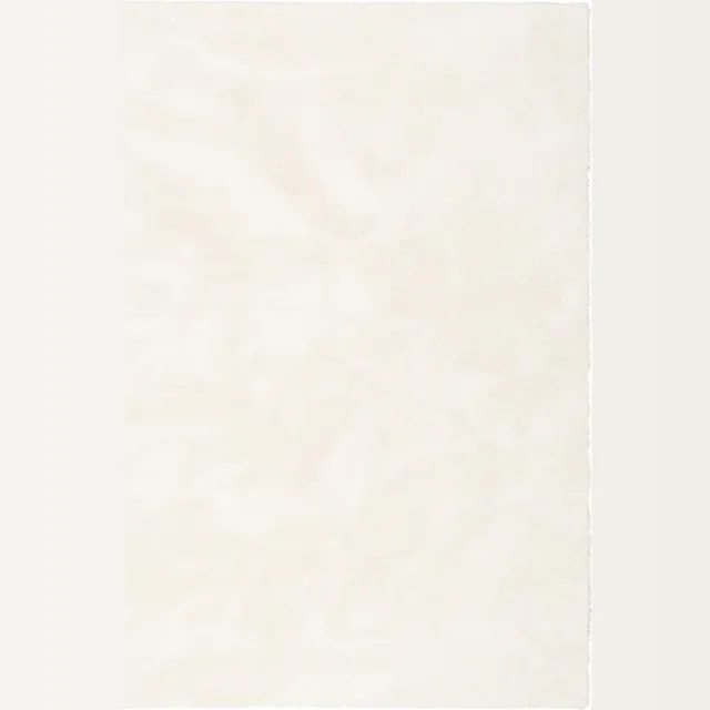 Snapstyle Vloerkleed Luxe Shaggy Fluweel Wit