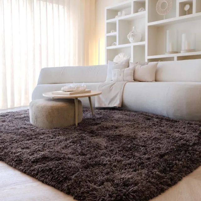 Nordic Weavers Shaggy vloerkleed - Sveve bruin 120x170