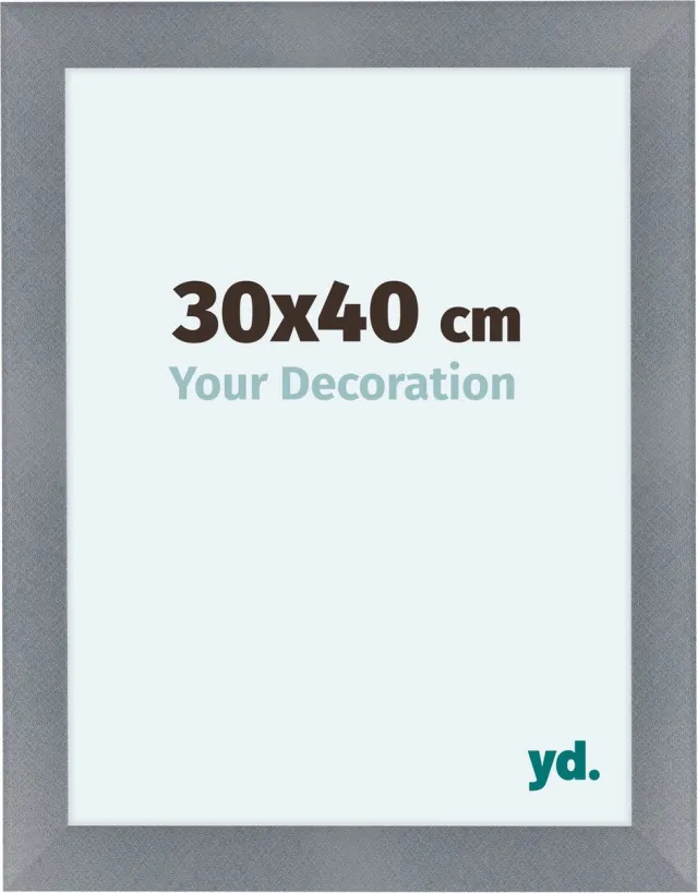 yd. Your Decoration - Fotolijst 30x40 cm - MDF - Aluminium Geborsteld - Como