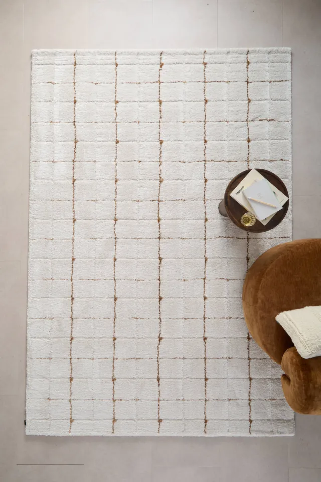 Studio LIVIT vloerkleed off white/zand, 290x200 cm, foto 2