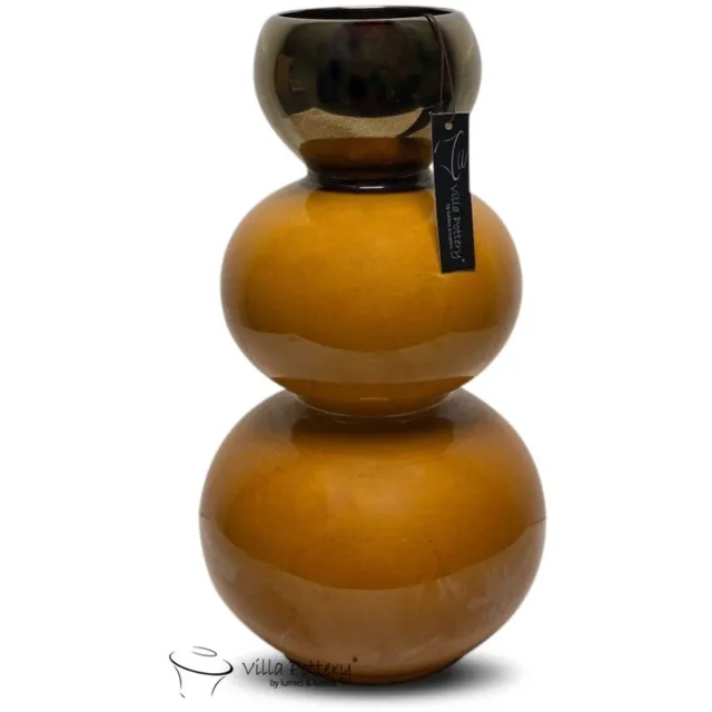 Villa Pottery Andes Duo Goud Geel 22x41