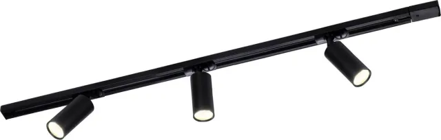 LEDVION LED Railverlichting 1M + 4 Railspots (5W - 2700K - Wit - Dimbaar) - 1-Fase