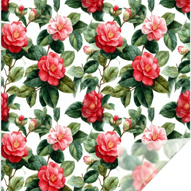 Trywise 1 Stuk - Raamfolie - Statische Raamfolie - Anti Inkijk Raamfolie - Matglas Privacyfolie - Raamfolie Zonder Lijm met Waterrimpel Relieef - Badkamer - 43 x 50 cm - SBW46