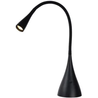 Lucide Bureaulamp Zozy Zwart ⌀11,5cm Led Dimbaar 3w