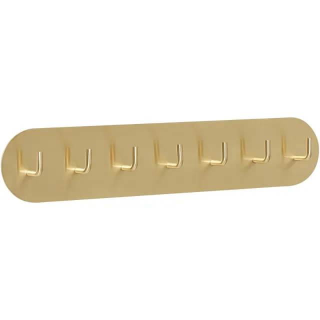 Hübsch kapstok Form Brass Messing
