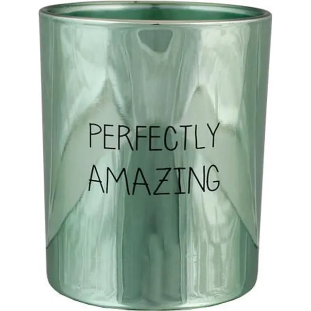 My Flame Lifestyle SOJAKAARS - PERFECTLY AMAZING - GEUR: MINTY BAMBO Groen