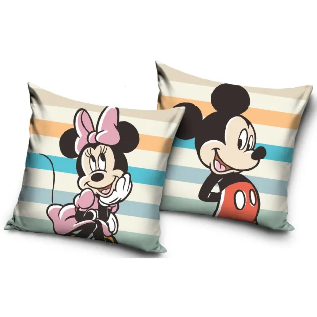 Disney Minnie & Mickey Sierkussen – Decoratief Kussen – 40 x 40 cm Multicolored