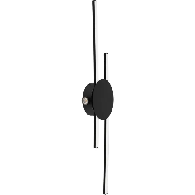 Eglo Venticello Plafondlamp - LED - 75 cm - Zwart/Wit