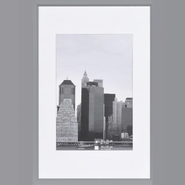 Henzo Fotolijst - Henzo - Metallica - Fotomaat 30x45 cm - Zilver