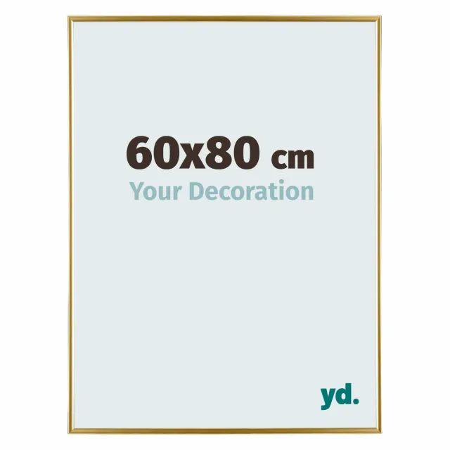 yd. Your Decoration - Fotolijst 60x80 cm - Kunststof - Goud - Evry