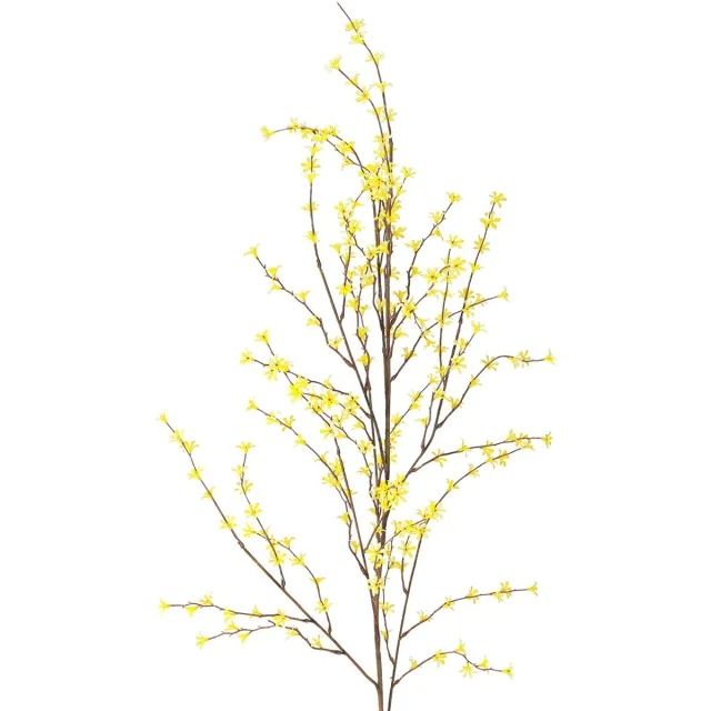 Kaemingk BV Kunstmatige Forsythia Decoratieve Takken voor Pasen Geel 138cm
