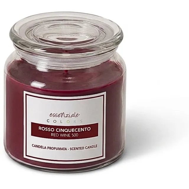 Oniusa Venezia Geurkaars Rosso - 400 g - met Cassis & Vanille Donker Rood