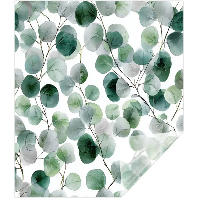 Trywise 1 Stuk - Raamfolie - Statische Raamfolie - Anti Inkijk Raamfolie - Matglas Privacyfolie - Raamfolie Zonder Lijm met Waterrimpel Relieef - Badkamer - 43 x 50 cm - SBW47