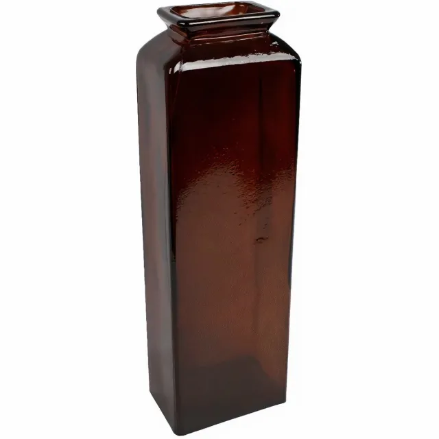 Gifts Amsterdam Vaas Florero Lisa 45 X 14 Cm Glas Bruin