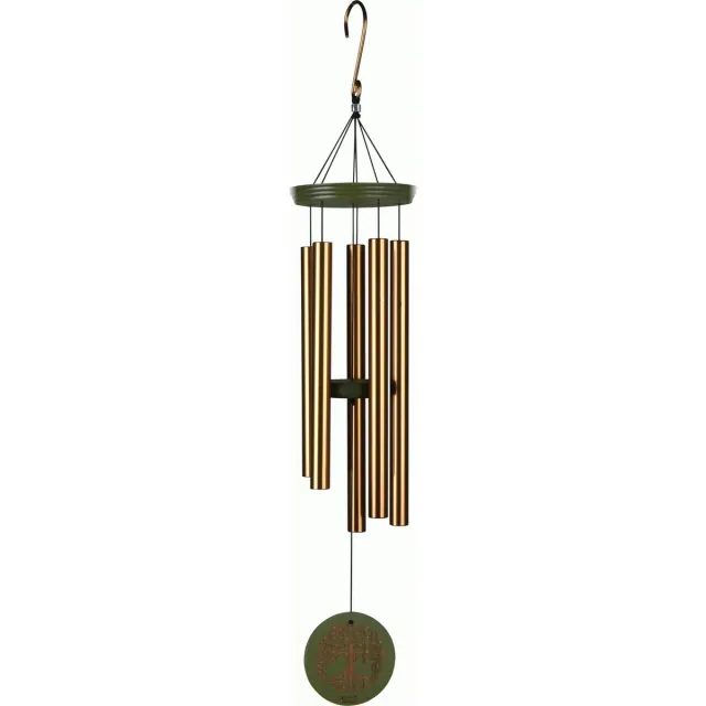 Nature's MelodyWagner Design Nature's Melody 92cm lang windgong levensboom - gestemde klankbuizen - bronskleurig