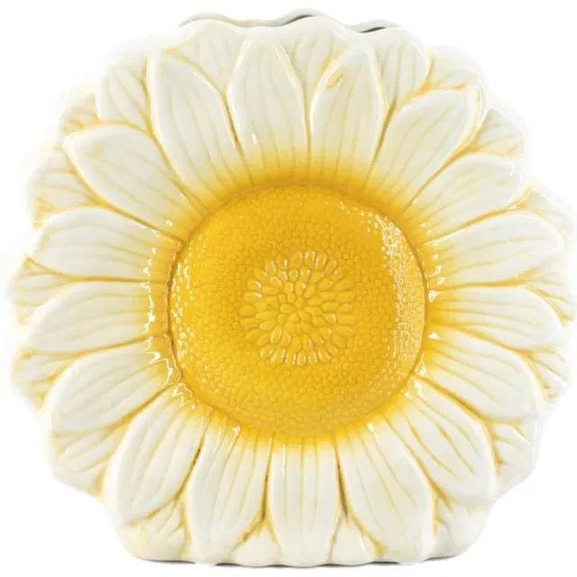 Homebound by KY Aardewerk Vaas Daisy off-white