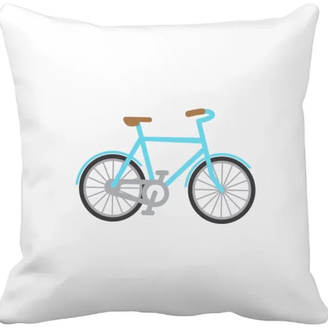 Akyol fietsen Kussen hoes - Fietsenmaker - fietsers - fietsdecoratie - fiets accessoires - 40 bij 40 cm Multicolor