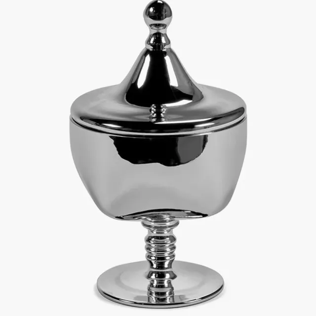 Serax Kris Van Assche Candle Geurkaars Zilver Josephine D12.2cm H20.45cm