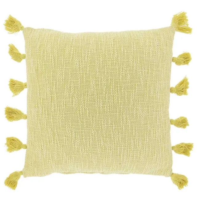 Unique Living Sierkussen Jonne Lemon Yellow -45x45cm Geel