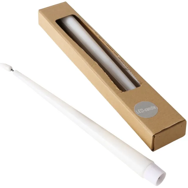 Boltze Kaars - Led Kaars - Boltze - 2 set - 31 cm - Wit creme