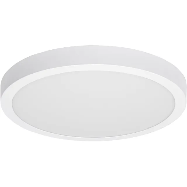 Osram SMART+ Matter Orbis LED downlight, rond 400mm, 22W, 1800lm, 3000–6500K, Matter via WiFi, aluminium wit