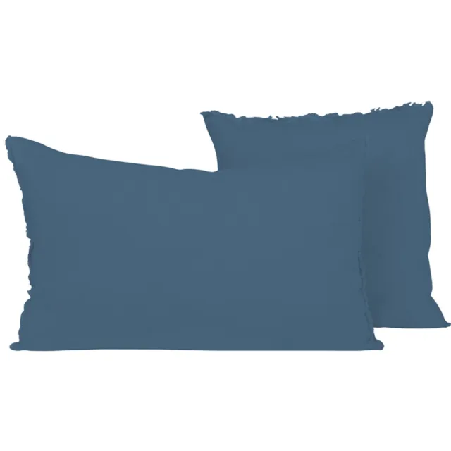 Haomy Limy kussen turquin 55x110 cm Blauw