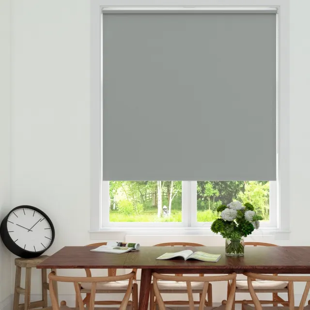 Decosol Rolgordijn Verduisterend - Muisgrijs (5749) - 210 x 190 cm