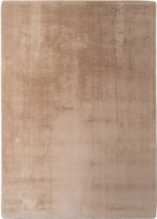 Muratap JOY Effen Soft Vloerkleed – 100% Polyester – Anti-Slip - Beige- 200x280 CM