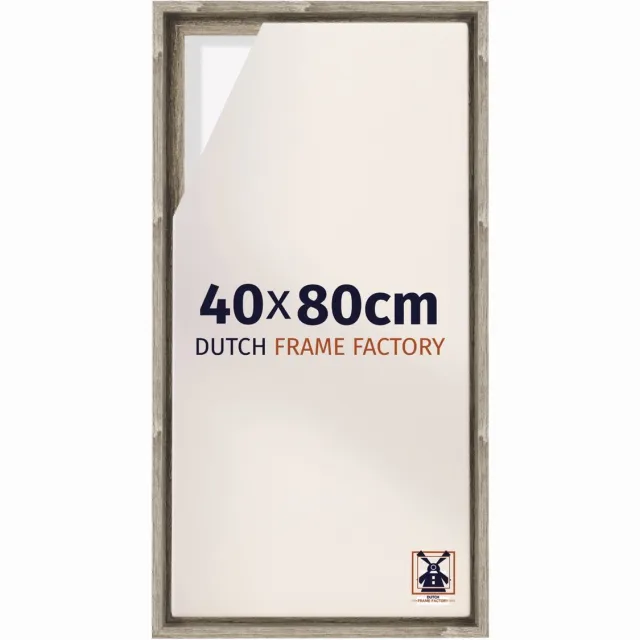 Dutch Frame Factory Baklijst 40x80 cm - Sonoma Eiken - Geschikt voor Canvasdoek - MDF Baklijst Lausanne