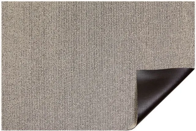 CHILEWICH deurmat 46x71cm Solid silk Grijs