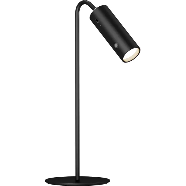 EMKE 6-in-1 Draadloze Magnetische LED Lamp – Touchbediening & Dimbaar – 360° Rotatie - Zwart