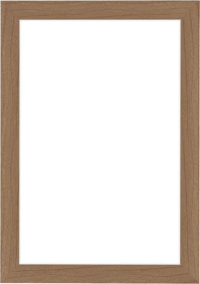 Dutch Frame Factory Fotolijst 60x90 cm - MDF - Notenhout Licht - Colonia