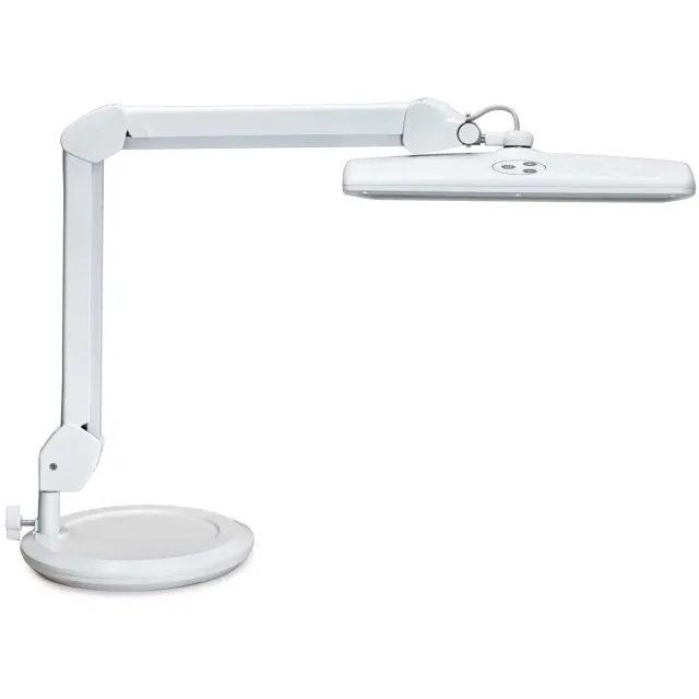 Maul MAULintro Bureaulamp - LED - Kunststof/Metaal - Wit - Dimbaar - Kantelbare Arm - Tafellamp