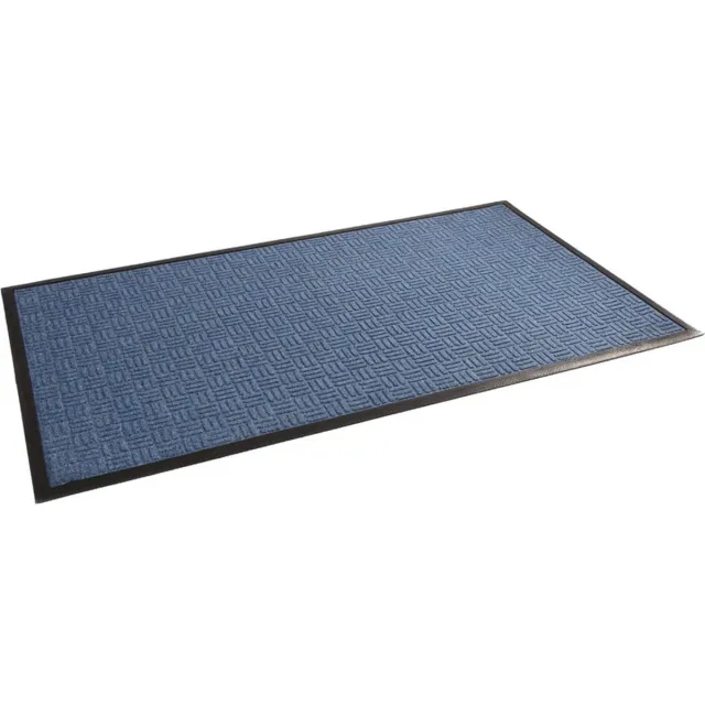 Rubbermagazijn Deurmat voor binnen 150 x 90 cm - Blauw